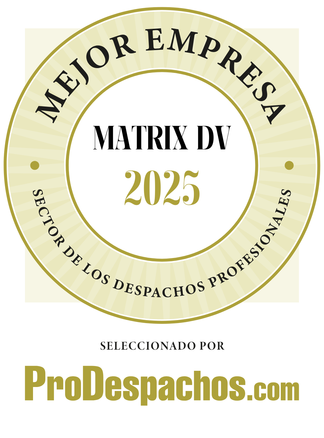 Mejor empresa ProDespachos 2025