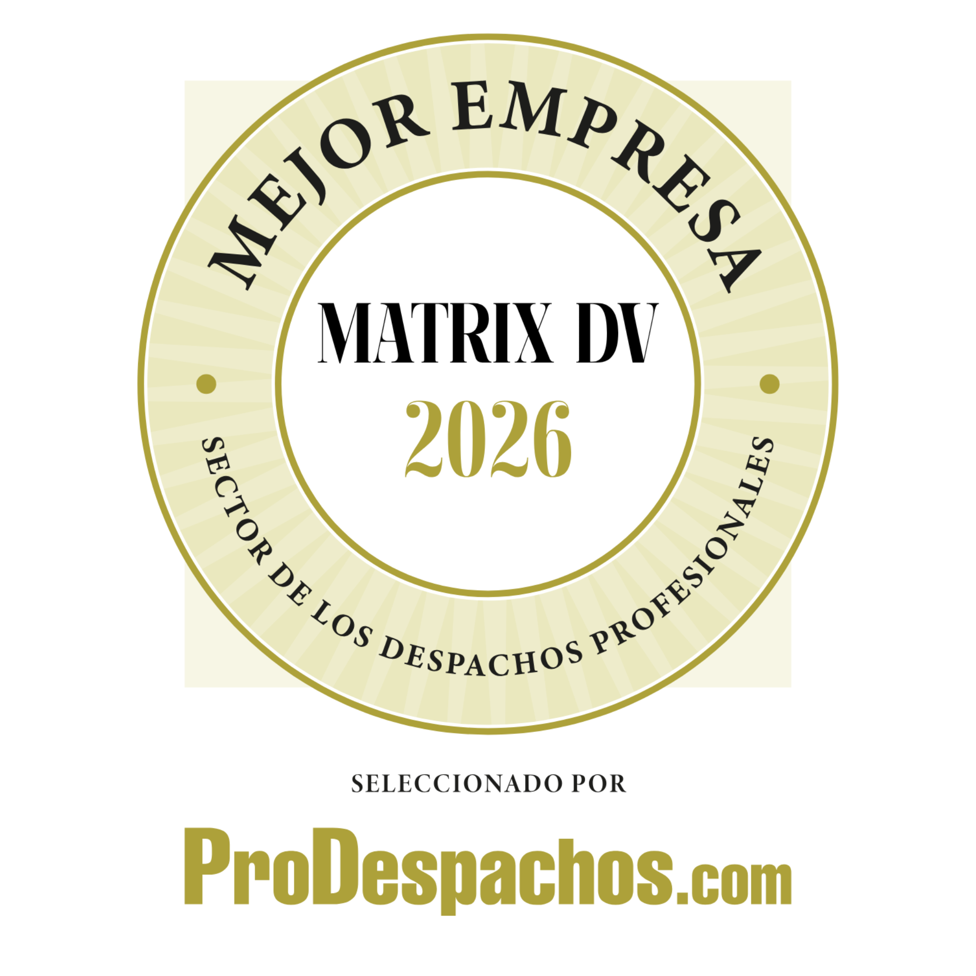 Mejor empresa ProDespachos 2026